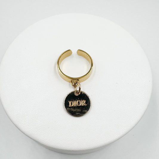 Bague Christian doré